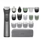 Philips All-in-One Trimmer 7000 Series MG7941/15 — 17-in-1 uzlādējams trimmeris, 0,5 mm–16 mm, pelēks