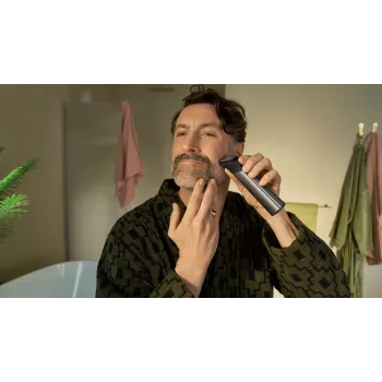 Philips All-in-One Trimmer 9000 Series MG9557/15 20-in-1 trimmeris, sudraba krāsā, 120 min akumulatora darbības laiks