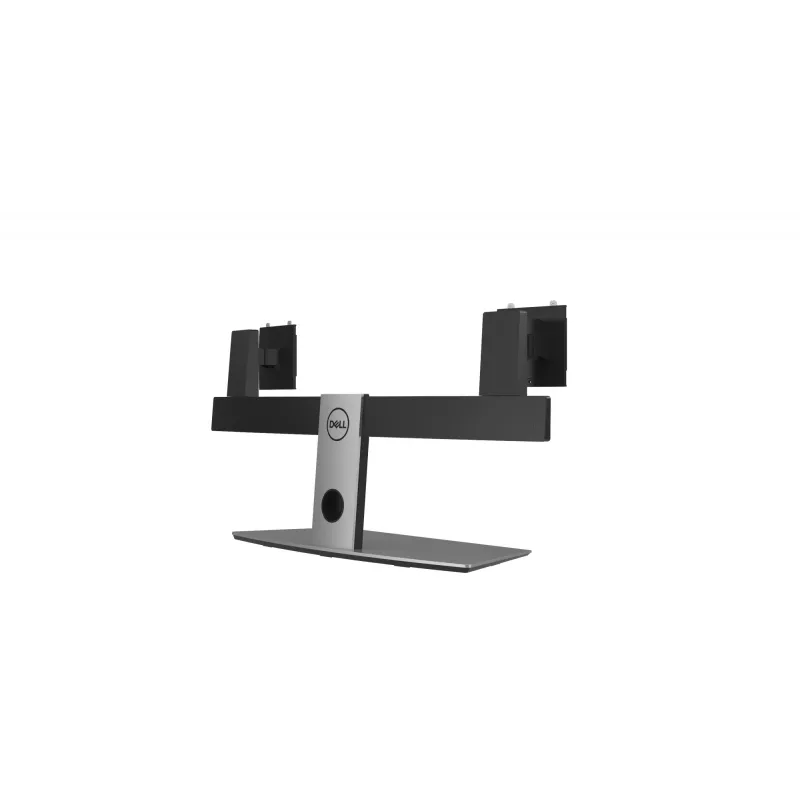 DELL Pro Dual Monitor Stand - MDS19, 6 kg, 48,3 cm (19 collas), 68,6 cm (27 collas), 100 x 100 mm, augstuma regulēšana, Alumīnijs, Melns