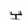 DELL Pro Dual Monitor Stand - MDS19, 6 kg, 48,3 cm (19 collas), 68,6 cm (27 collas), 100 x 100 mm, augstuma regulēšana, Alumīnijs, Melns