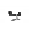 DELL Pro Dual Monitor Stand - MDS19, 6 kg, 48,3 cm (19 collas), 68,6 cm (27 collas), 100 x 100 mm, augstuma regulēšana, Alumīnijs, Melns
