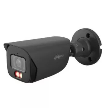 IP lodes tipa drošības kamera DAHUA IPC-HFW3649E-AS-IL, 6 MP (3288×1850), vadu, PoE, griestu/sienas, iekštelpu/āra, melna