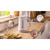 Elektriskā tējkanna Bosch TWK3M121 — 1,7 L, 2400 W, balta, plastmasas korpuss