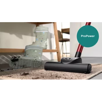 Velkamais putekļsūcējs Bosch Serie 4 BGB41POW1 — 850 W, 4 L putekļu maiss, HEPA13, teleskopiska metāla caurule