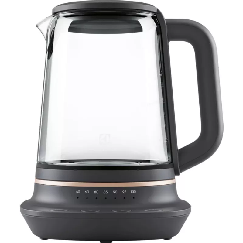 Electrolux E7GK1-8BP elektriskā tējkanna 1.7 L 2000 W Melna, Vara krāsā