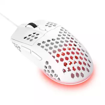 pele Trust GXT928W USB Optical Lightweight balta
