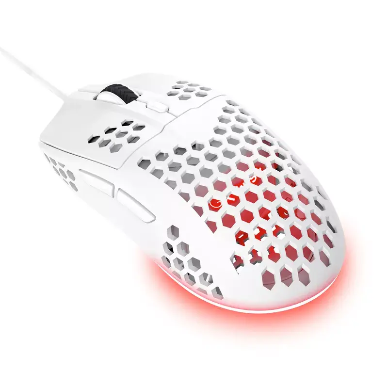 pele Trust GXT928W USB Optical Lightweight balta