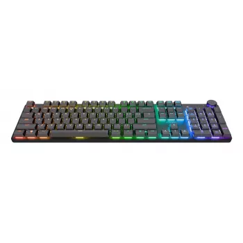 Trust GXT 868 Torix tastatūra Spēļu USB + RF bezvadu + Bluetooth QWERTY ASV angļu Melns