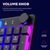 Trust GXT 868 Torix tastatūra Spēļu USB + RF bezvadu + Bluetooth QWERTY ASV angļu Melns