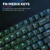 Trust GXT 868 Torix tastatūra Spēļu USB + RF bezvadu + Bluetooth QWERTY ASV angļu Melns
