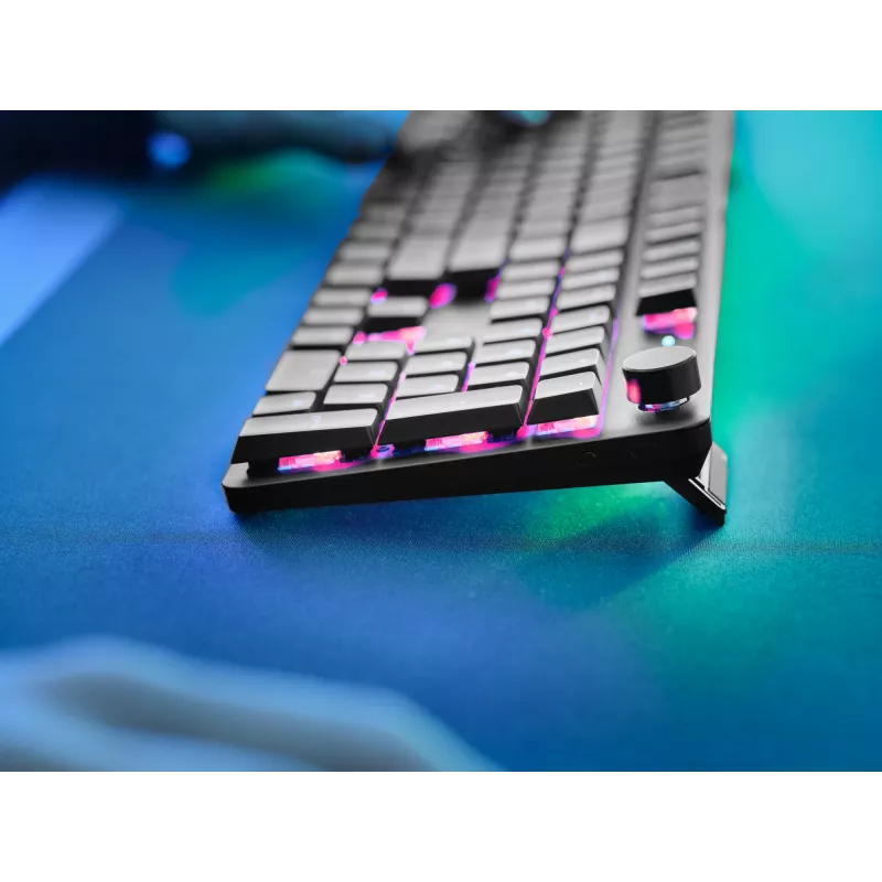 Trust GXT 868 Torix tastatūra Spēļu USB + RF bezvadu + Bluetooth QWERTY ASV angļu Melns