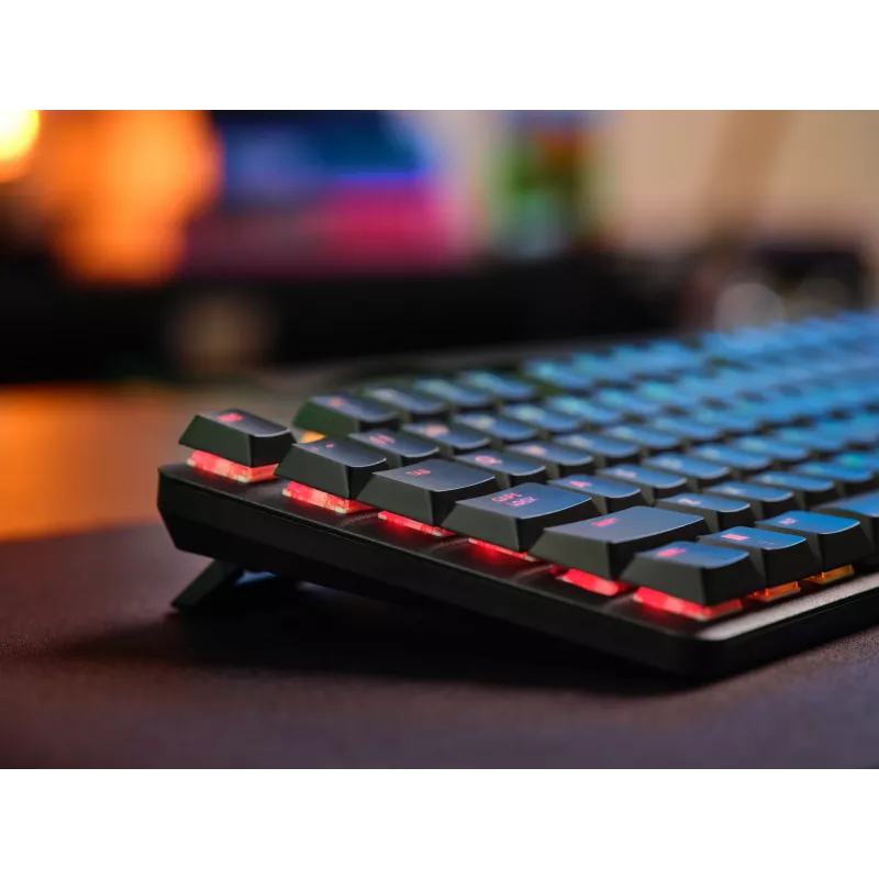 Trust GXT 868 Torix tastatūra Spēļu USB + RF bezvadu + Bluetooth QWERTY ASV angļu Melns