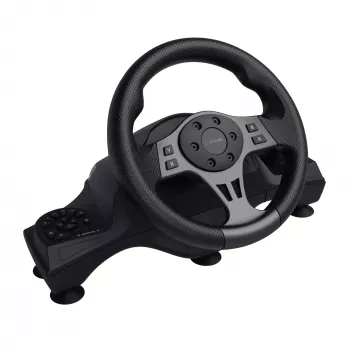 Trust GXT 289 Movi Melns USB stūre + pedāļi Nintendo Switch, PlayStation 4, Xbox One S, Xbox One X, Xbox Series S, Xbox Series X