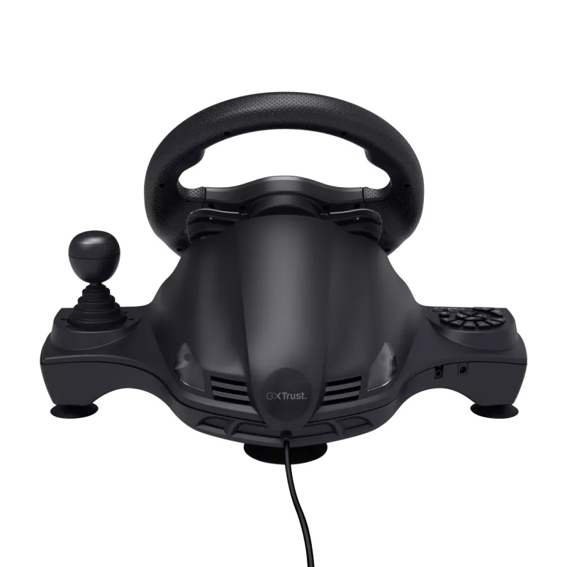 Trust GXT 289 Movi Melns USB stūre + pedāļi Nintendo Switch, PlayStation 4, Xbox One S, Xbox One X, Xbox Series S, Xbox Series X