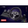 Trust GXT 289 Movi Melns USB stūre + pedāļi Nintendo Switch, PlayStation 4, Xbox One S, Xbox One X, Xbox Series S, Xbox Series X