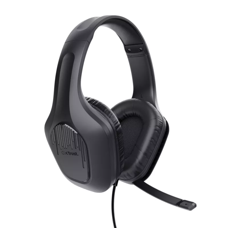 Trust GXT 415 Zirox Austiņas Ar vadu Uz galvas Spēlēm Melns