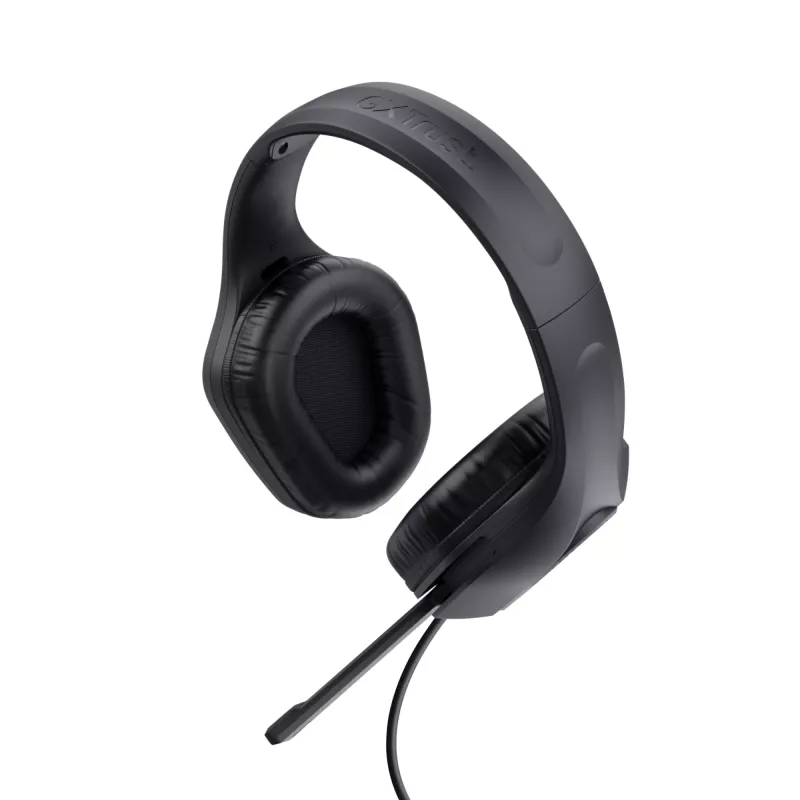 Trust GXT 415 Zirox Austiņas Ar vadu Uz galvas Spēlēm Melns