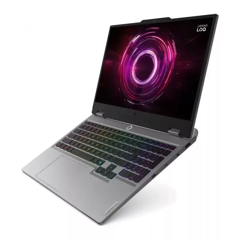 Lenovo LOQ 15AHP10 15,6 inch planšetdators Full HD IPS 144Hz, Ryzen 5 220, 32GB DDR5, 512GB NVMe, GeForce RTX 5050 8GB, bez OS
