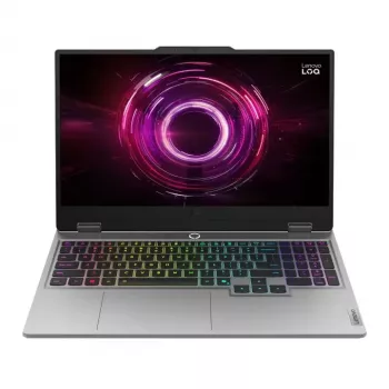 Lenovo LOQ 15AHP10 83JG003CPB spēļu portatīvais dators, 15,6 collu Full HD IPS 144 Hz, Ryzen 5 220, 32 GB DDR5-5600, 512 GB SSD, GeForce RTX 5050 8 GB, bez operētājsistēmas, Luna Grey