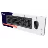 Trust Primo tastatūra ar peli, universāla, USB, QWERTY, US English, melna