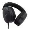 Trust GXT 491 Fayzo austiņas, ar vadu un bezvadu, galvas stīpa, spēlēm, USB Type-C, Bluetooth, melnas