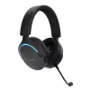 Trust GXT 491 Fayzo austiņas, ar vadu un bezvadu, galvas stīpa, spēlēm, USB Type-C, Bluetooth, melnas