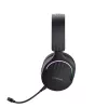 Trust GXT 491 Fayzo austiņas, ar vadu un bezvadu, galvas stīpa, spēlēm, USB Type-C, Bluetooth, melnas