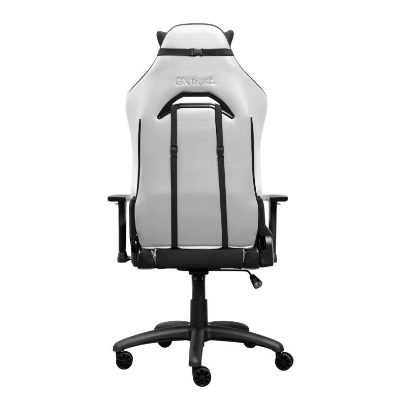 Trust GXT 714 RUYA universāls spēļu krēsls, melns, balts