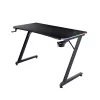 Taisnstūra galds TRUST GXT 709 LUMINUS melns 1200x600x740 mm
