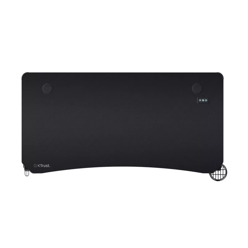 Taisnstūra galds TRUST GXT 709 LUMINUS melns 1200x600x740 mm