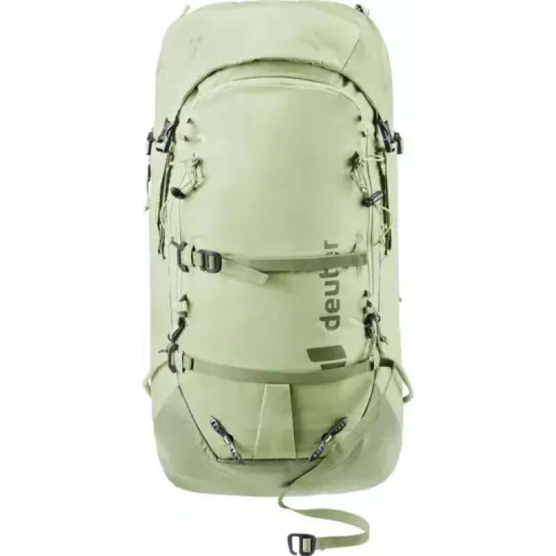 Deuter Freescape Lite 24 L bezrāmja slēpošanas mugursoma, laima krāsā