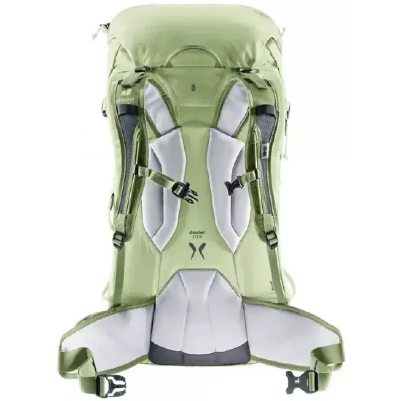 Deuter Freescape Lite 24 L bezrāmja slēpošanas mugursoma, laima krāsā
