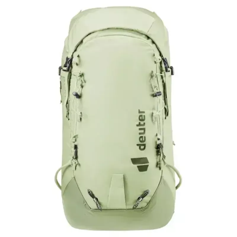 Deuter Freescape Lite 24 L bezrāmja slēpošanas mugursoma, laima krāsā