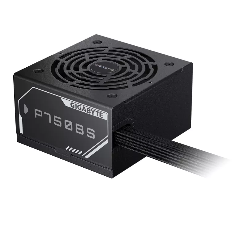 GIGABYTE P750BS barošanas bloks - PCI-E 6+2 Pin x 4, 80 PLUS Bronze, 120mm ventilators, ATX saderīgs, ES kontaktdakša