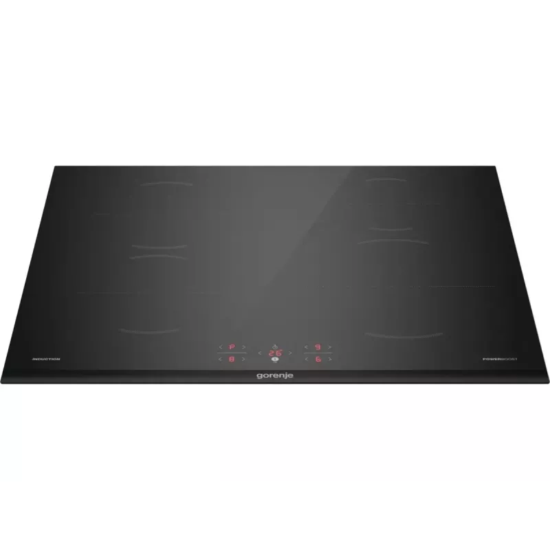Indukcijas plīts Gorenje GI6401BCE — iebūvējama 59,5 cm, 4 zonu stikla keramika, skārienvadība, 220–240 V