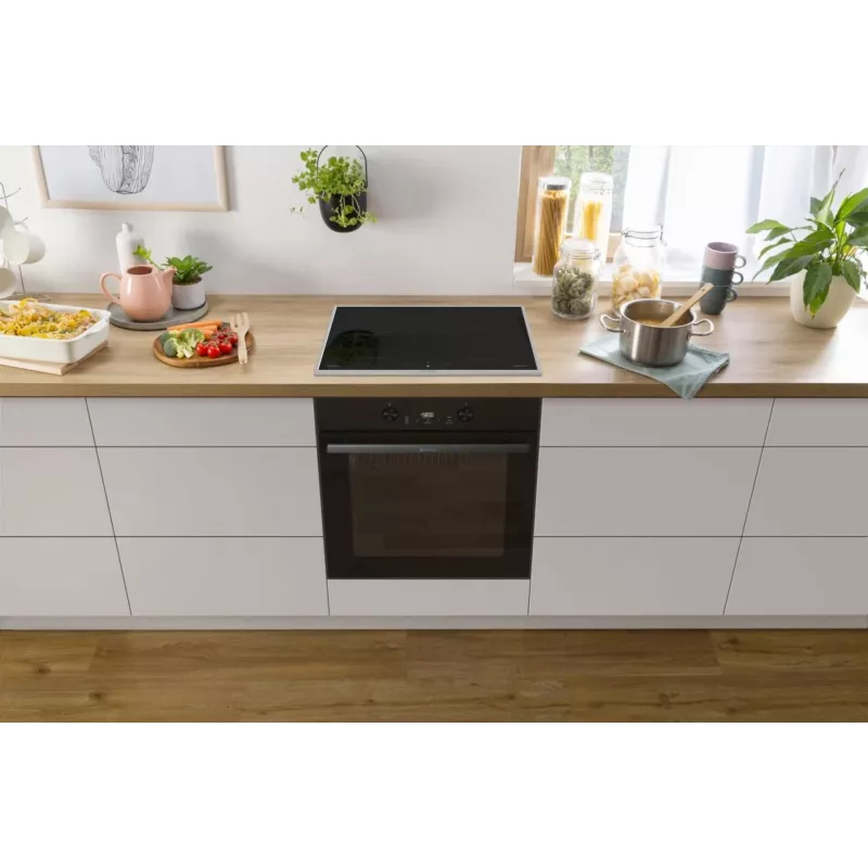 Iebūvējamā elektriskā cepeškrāsns Gorenje G400 BPS6737E04DBG, 77 L, 3500 W, skārienvadība, pirolītiskā, melna