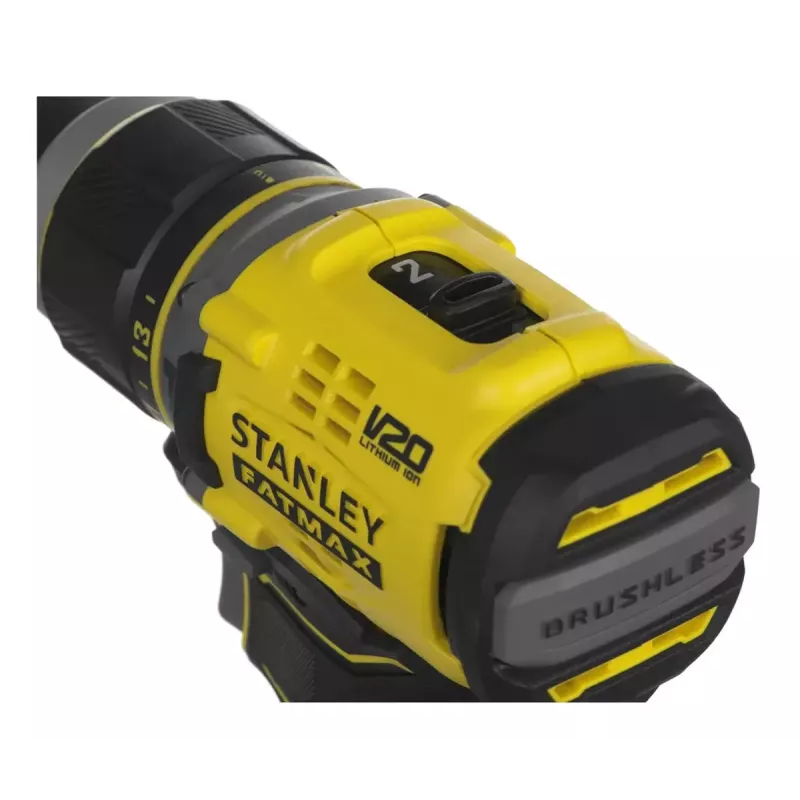 Stanley FATMAX SFMCD721D2K akumulatora urbjmašīna 18 V, 2 akumulatori pa 2,0 Ah, ar koferi
