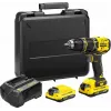 Stanley FATMAX SFMCD721D2K akumulatora urbjmašīna 18 V, 2 akumulatori pa 2,0 Ah, ar koferi
