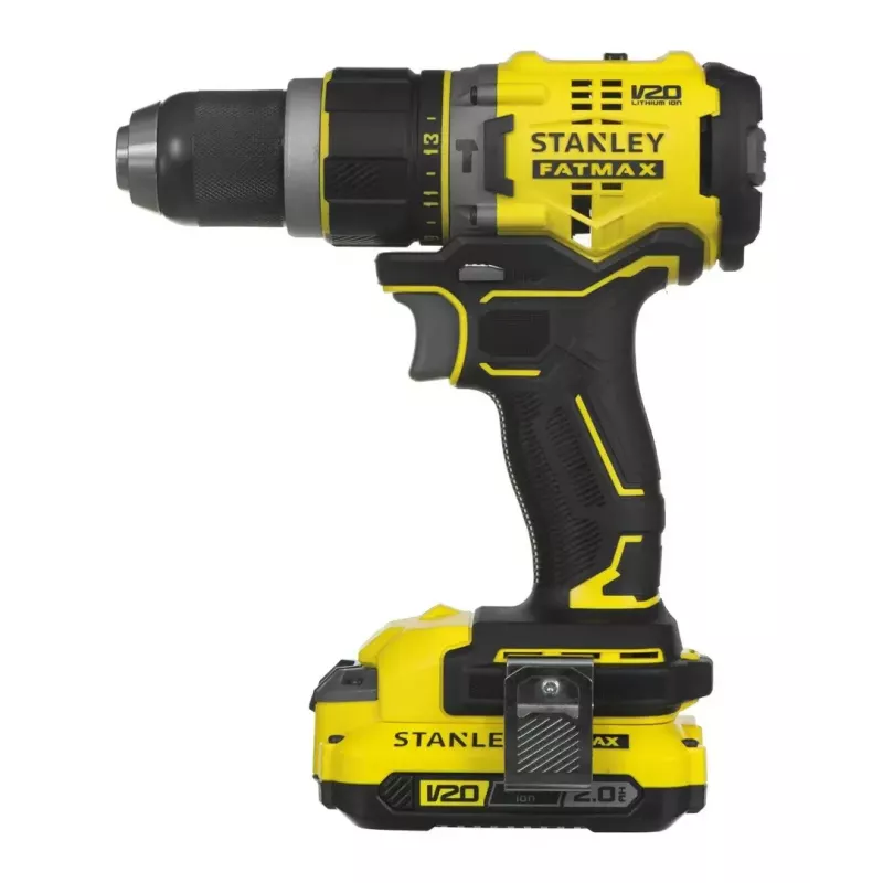 Stanley FATMAX SFMCD721D2K akumulatora urbjmašīna 18 V, 2 akumulatori pa 2,0 Ah, ar koferi