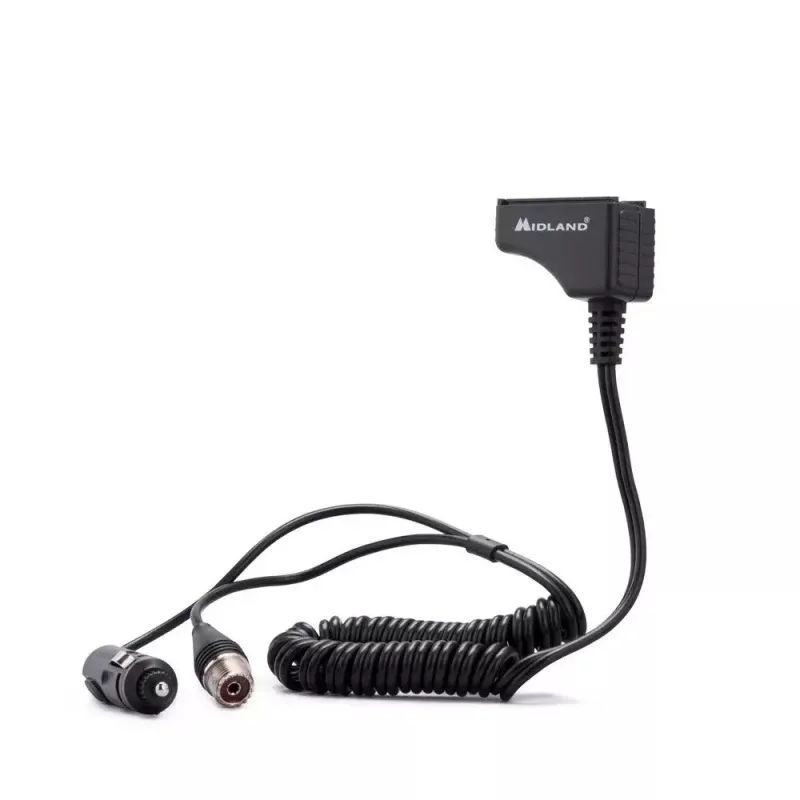 Midland C1267 divvirzienu radio 40 kanāli 26,565–27,99125 MHz Melns
