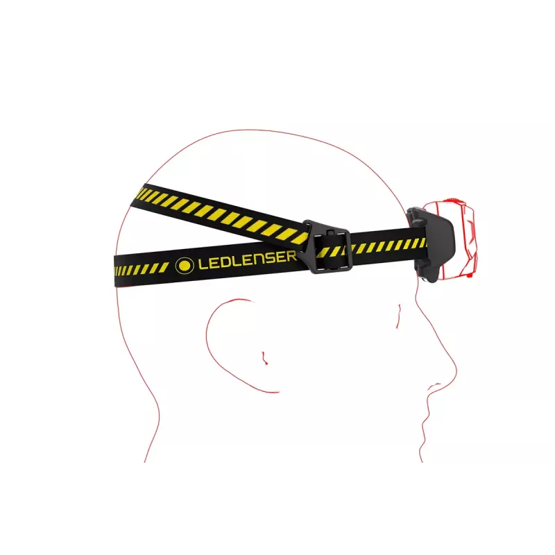 Galvas lukturītis Ledlenser HF6R Work melns LED IP68 20 lm
