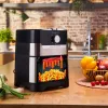 Tefal Easy Fry Grill & Steam FW2018 Single Stand-alone 1700 W Hot air fryer Melns
