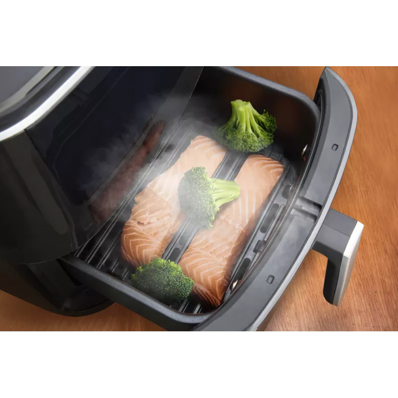 Tefal Easy Fry Grill & Steam FW2018 Single Stand-alone 1700 W Hot air fryer Melns