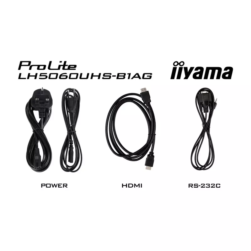 Digitālais displejs iiyama LH5060UHS-B1AG 49.5 collu LED 4K Ultra HD 3840 x 2160