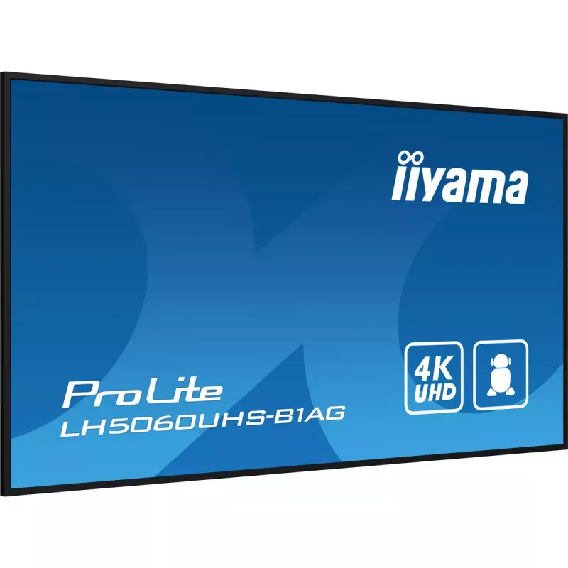Digitālais displejs iiyama LH5060UHS-B1AG 49.5 collu LED 4K Ultra HD 3840 x 2160