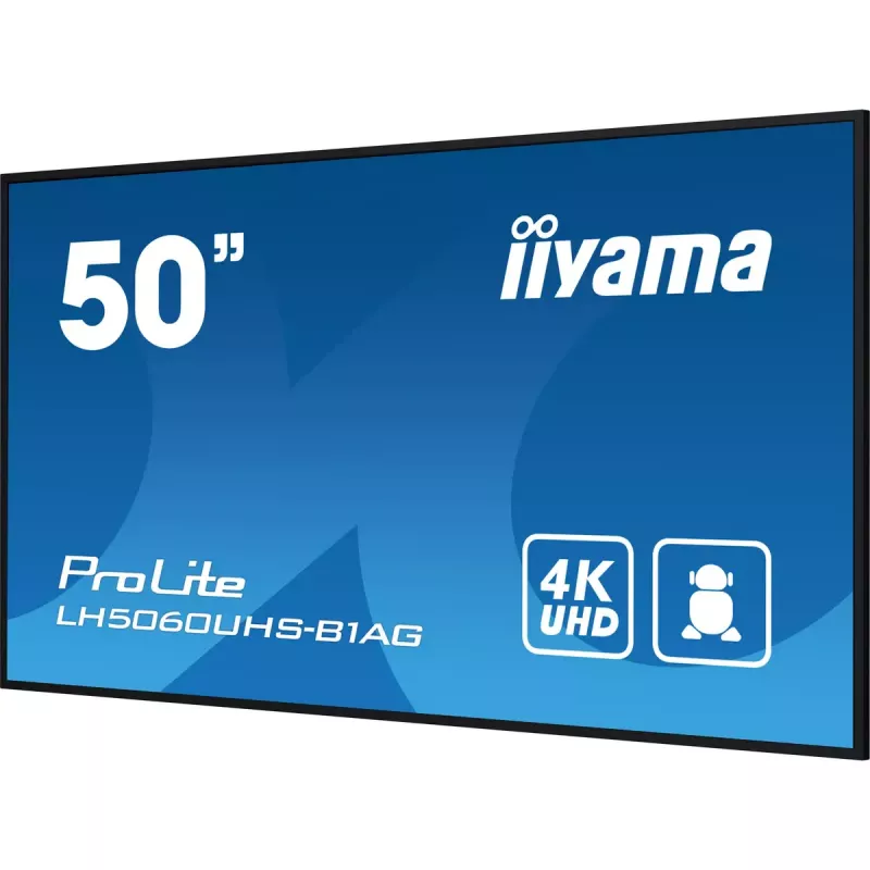 Digitālais displejs iiyama LH5060UHS-B1AG 49.5 collu LED 4K Ultra HD 3840 x 2160