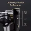 Braun Series 9 Pro+ 9525s mitrā un sausā skuvekļa trimmeris, metālisks