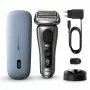 Braun Series 9 Pro+ 9525s mitrā un sausā skuvekļa trimmeris, metālisks