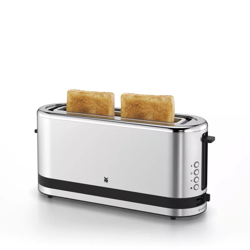 WMF 0414120011 tosteris ar garu slotu, 900 W, nerūsējošais tērauds