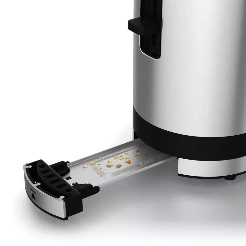 WMF 0414120011 tosteris ar garu slotu, 900 W, nerūsējošais tērauds